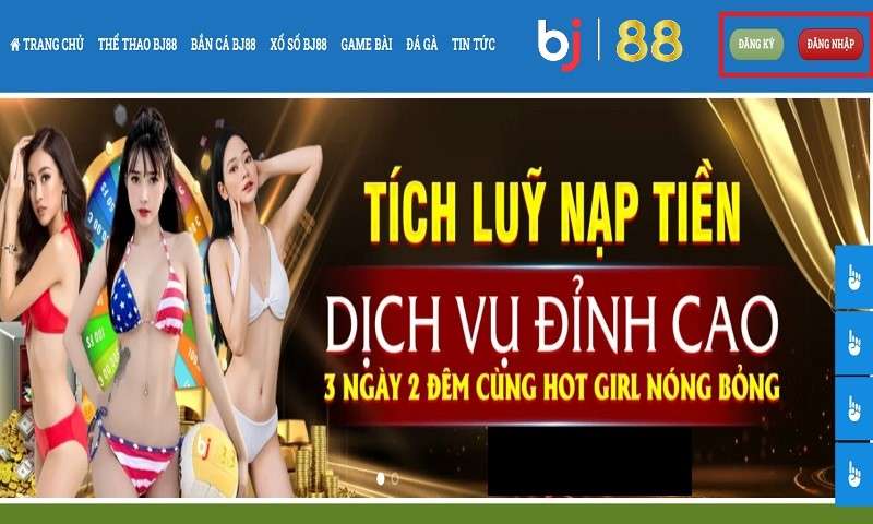 Cách tìm Link vào bj88